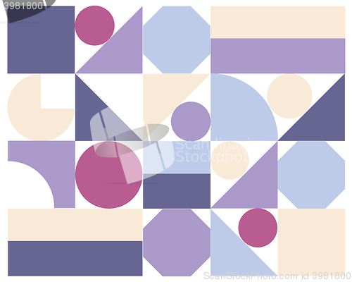 Image of Vector abstract colorful geometric background