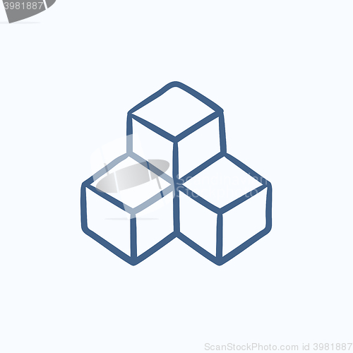 Image of System part sketch icon.
