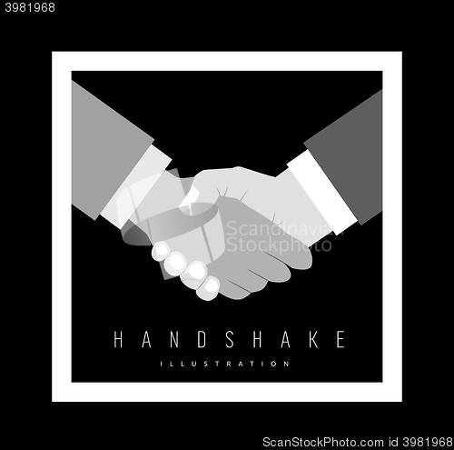 Image of Handshake vector illustration