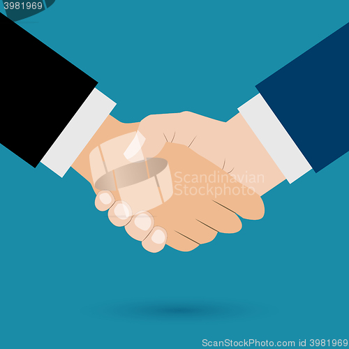 Image of Handshake vector illustration