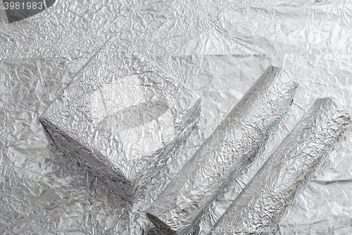 Image of aluminium foil figures