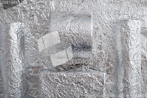 Image of aluminium foil figures