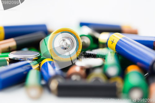 Image of close up of alkaline batteries