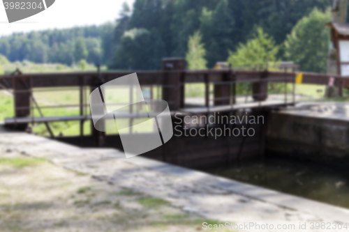 Image of old wooden bridge 