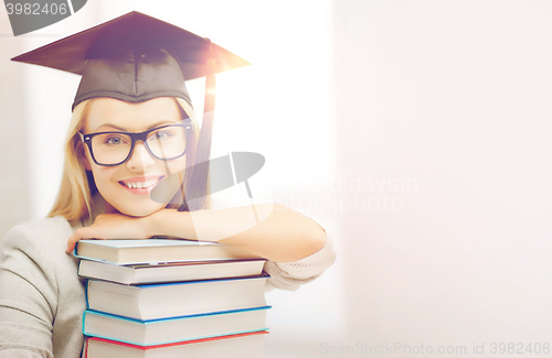 Image of student in graduation cap