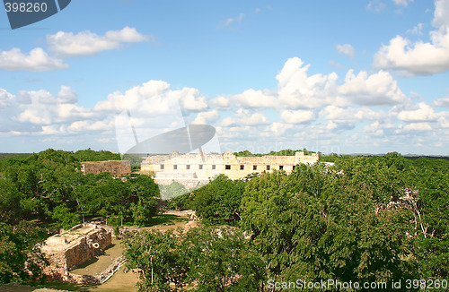 Image of Mayan football field