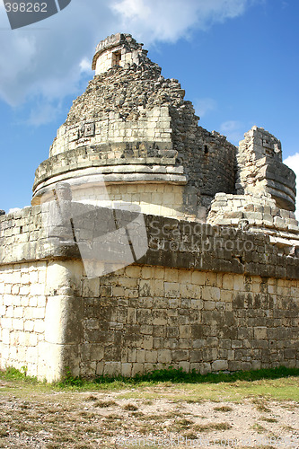 Image of Mayan observatory