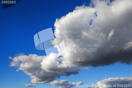 Image of sky with clouds 