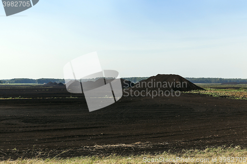 Image of extraction of peat  