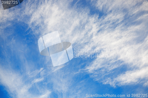 Image of clouds in the sky