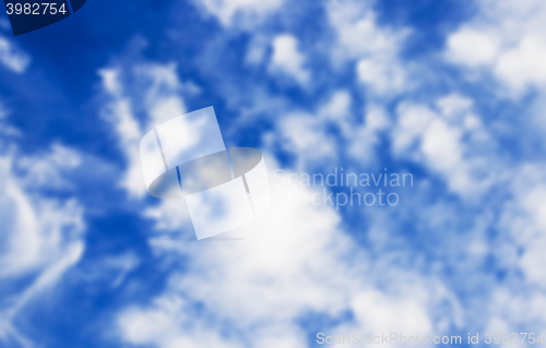 Image of sky with clouds