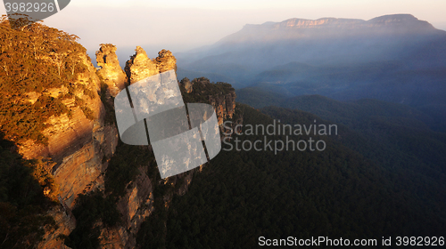 Image of The Blue Mountains National Park in New South Wales, Australia