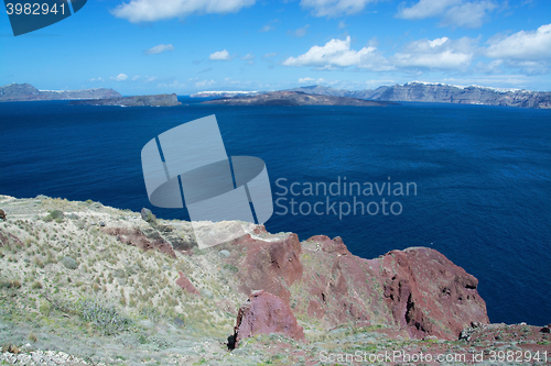 Image of Landscape at Santorini, Greece