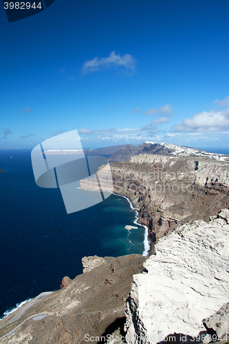 Image of Landscape at Santorini, Greece