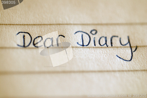 Image of Dear Diary