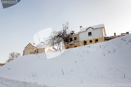 Image of winter season, the snow