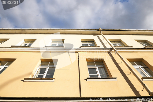 Image of old building, close-up