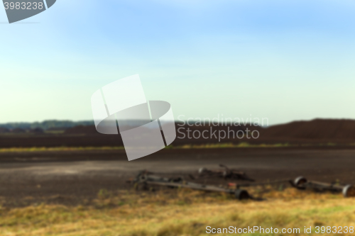 Image of extraction of peat