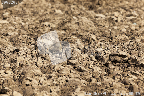 Image of plowed land for cereal