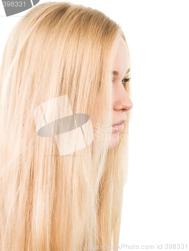 Image of beautiful blond girl