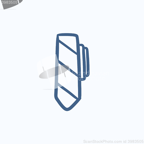 Image of Tie sketch icon.