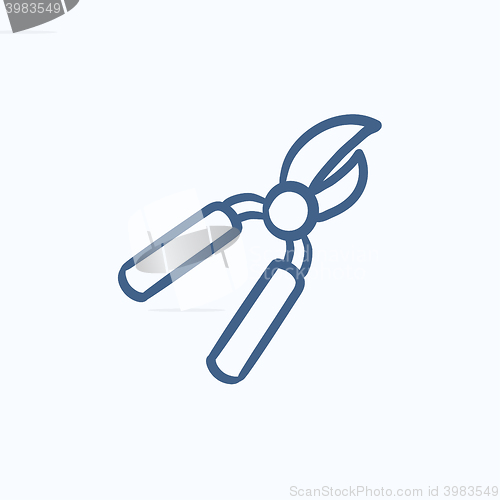 Image of Pruner sketch icon.