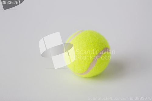 Image of close up of tennis ball
