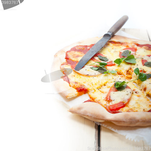 Image of Italian pizza Margherita