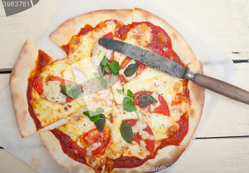 Image of Italian pizza Margherita