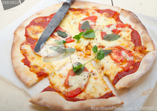 Image of Italian pizza Margherita