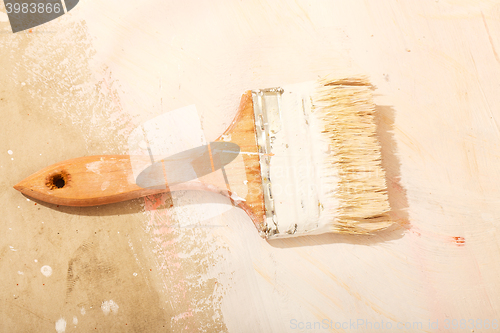 Image of Old paint brush