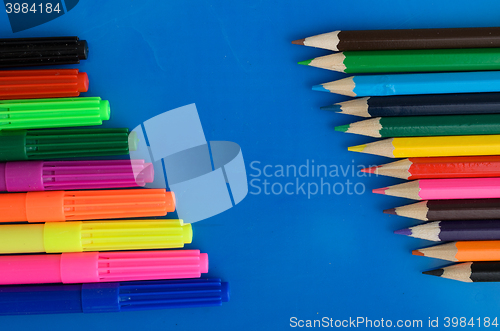 Image of Colored pencils