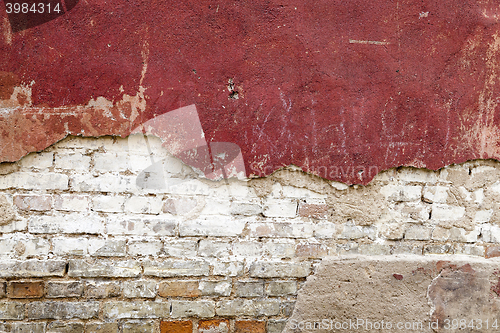 Image of Old brick wall