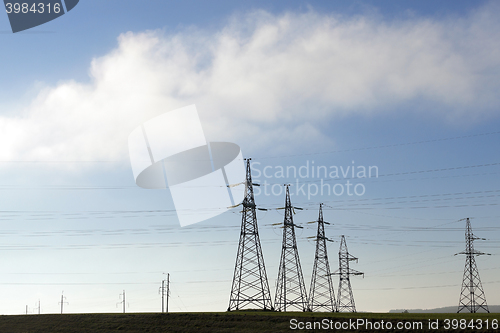 Image of electricity transmission system