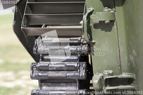 Image of Caterpillars of the tank, close-up