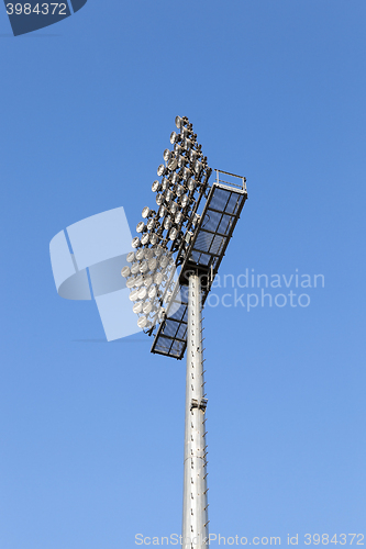 Image of The stadium lighting