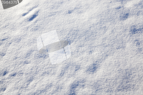 Image of snow on the ground