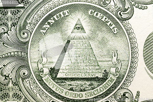 Image of American dollars, close-up