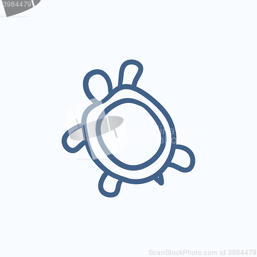 Image of Turtle sketch icon.