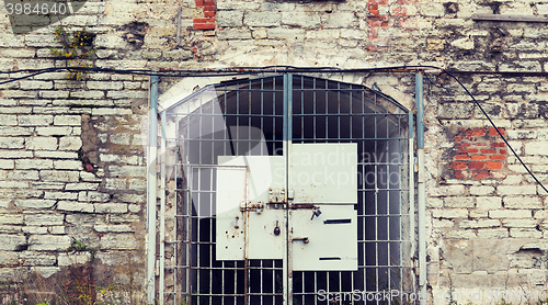 Image of old prison gate