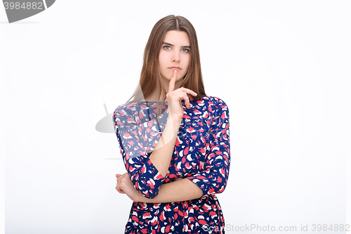 Image of Woman in dress