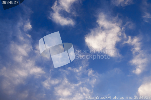 Image of the sky during sunset