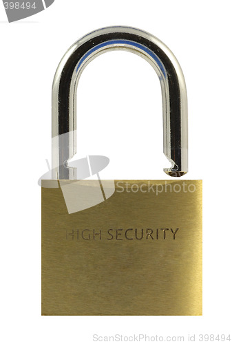 Image of Open Padlock
