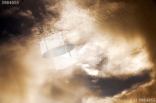 Image of the sky at sunset