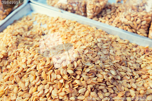 Image of peanuts at asian street market