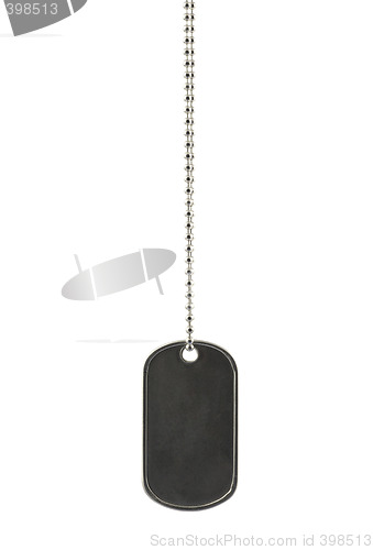 Image of Identity tag with chain