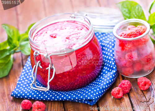 Image of raspberry and jam