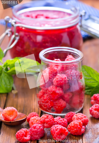 Image of raspberry and jam