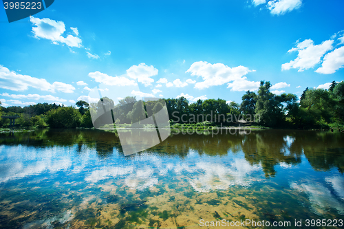 Image of summer lake