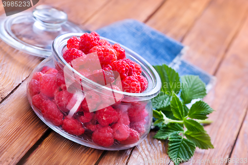 Image of fresh raspberry